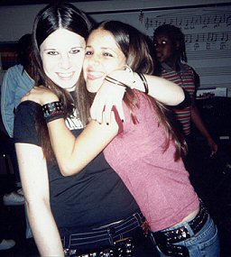 Me and Bianca.. last day of school last year.