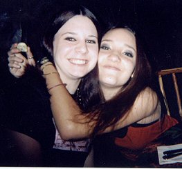 Me and Whitney before the Drive Thru concert.