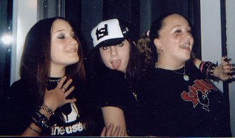 Me, Whitney and Leslie when I visited Whitney in October.. again..