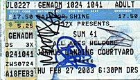 All of TSL's signitures except for the.. er.. uh.  Bassist.  Yeah.  I know this isn't a picture but yeah.