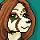 A sprite edit with her original colors.