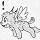 Minden the lynx, my Furcadian fursona.  Oh... and her sprite, Sphinx the lynx.