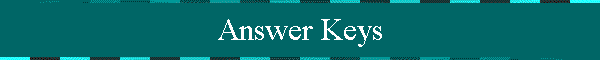 Answer Keys