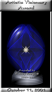 Fluttrby's Artistic Visionary Award