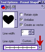 Heart Preset Settings