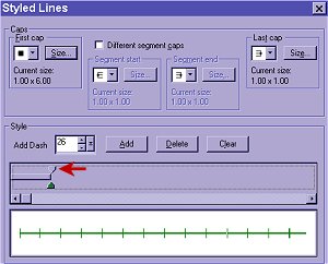 Styled Lines Settings
