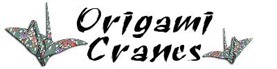 Origami Crane Title