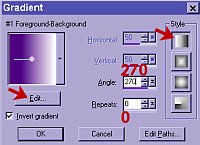 gradient box