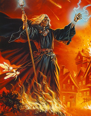 Raistlin haciendo de las suyas