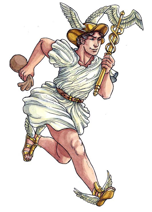 Mercury the Messager of the Gods