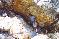 Look at how huge the boulders are!