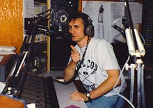 Live on the air with the Skinnyboy Radio Show! 