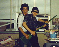 Me and Jimmy Beers rocking out