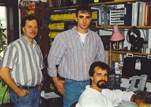 The tech dept. at Kingdom Inc. circa 1996