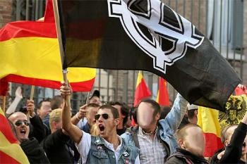 Manifestaci�n Contra la Inmigraci�n.