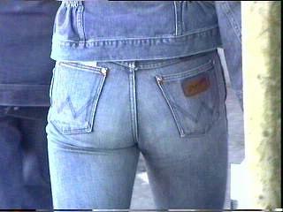 Very skintight, very faded, very worn, very arousing!