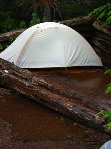 Shawn's tent