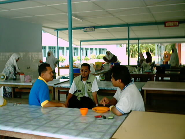 para fasilitator berehat sebentar