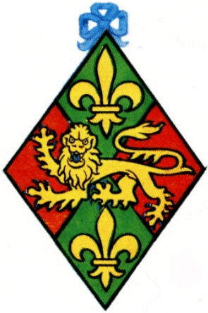 wapen van Elizabeth Young van Milton, Oxfordshire, oujongnooi