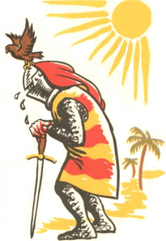 Drummond in the sun with mantle