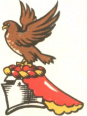 Drummond�s crest with wreath