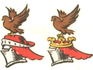 Drummond�s crest with chapeau and with crest-coronet