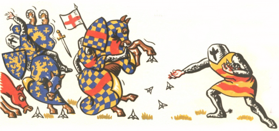 How Drummond got the caltrap for his badge
