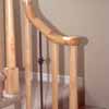 Wood combined with metal makes a stunning staircase