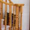 Natural wood creates high quality staircases