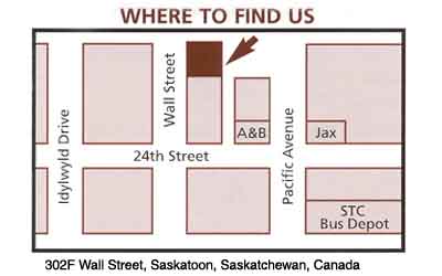 Saskatoon Map