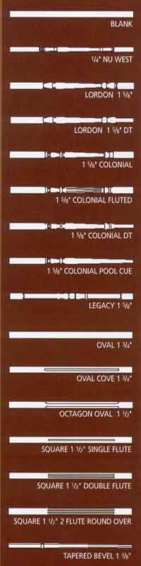 Wooden Spindle Styles