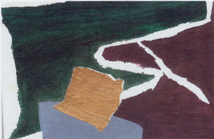 cold colour collage