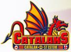 check out Stacey's new French club in the UK Superleague "Les Catalans" the Dragons 