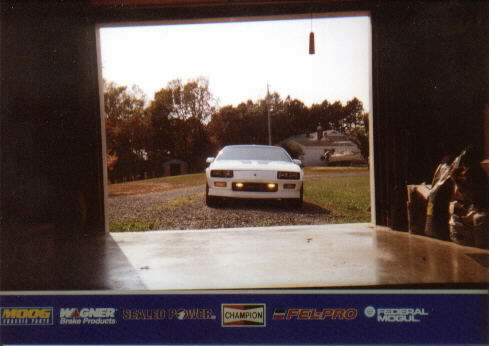 The decals came attached to the picture, might paste 'em to the car someday