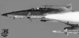 Rachel firing an AIM-9 Air-to-Air missile