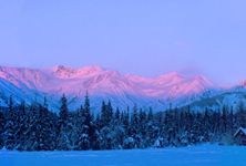Girdwood Alaska - Chugach Mountains
