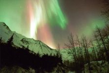 Girdwood, Alaska - Northern Lights