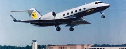 One of Pendragon's Gulfstream IVs