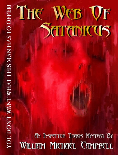 The Web of Satanicus: Preliminary Cover Design
