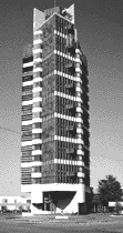 Price Tower designed by Frank Lloyd Wright