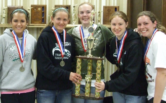 Kara, Katie, Carrie, Danielle, Lisa - 2nd Place Team Handicap
