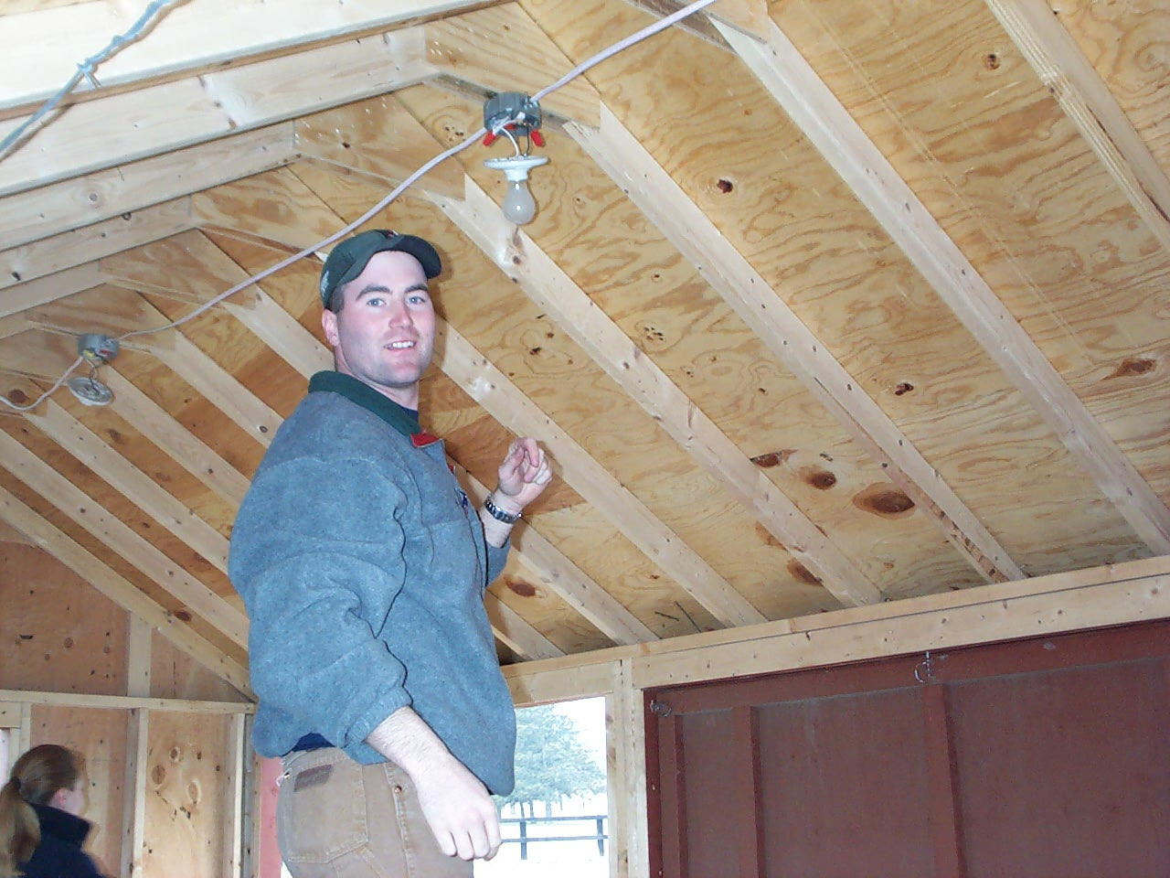 Woohoo!! Everyone needs an electrician like this one! Back off, ladies! He's taken!