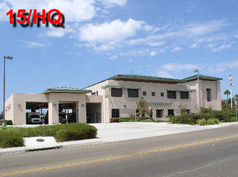 Hq. is located on the 2nd floor,the station is on 
the ground floor