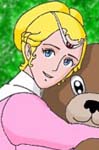 Allura and her Favorite Bear