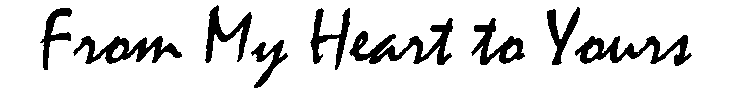 From My Heart to Yours Logo