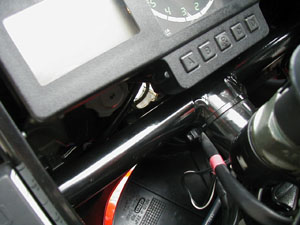 Tight squeeze to get to low beam