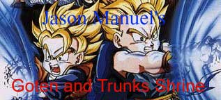 Jason's Goten and Trunks Shrine