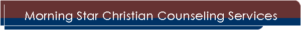 Morning Star Christian Counseling Services