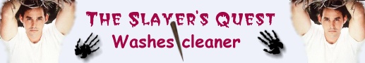 The Slayer Quest - Washes cleaner