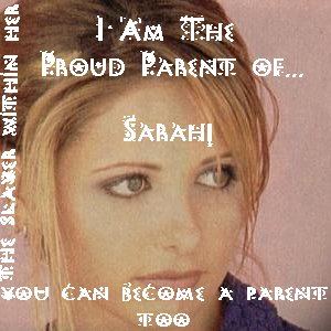 I adopted Sarah